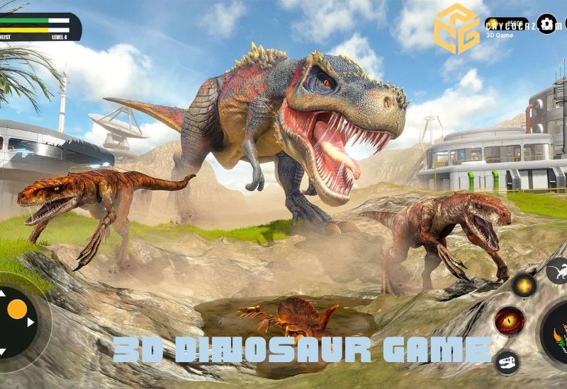 3D Dinosaur Game: Roam the Prehistoric World in Stunning Detail