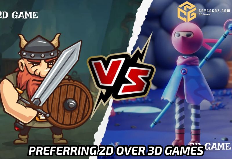 Why Many Gamers Are Preferring 2D Over 3D Games