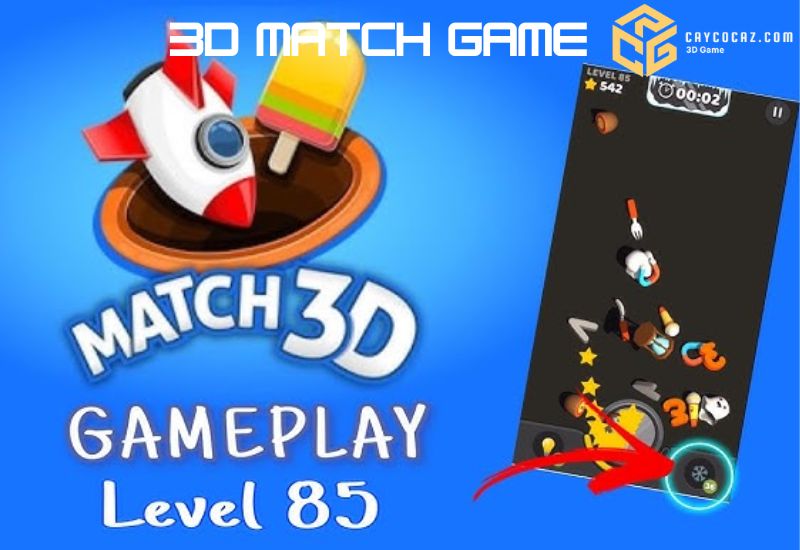 3D Match Game: Sharpen Your Skills and Win in 3D